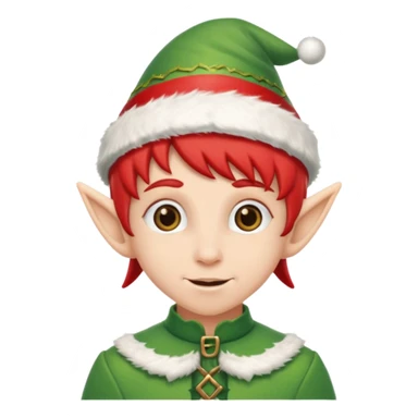 Christmas Elf sticker