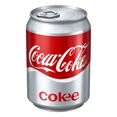 Can of coke sticker