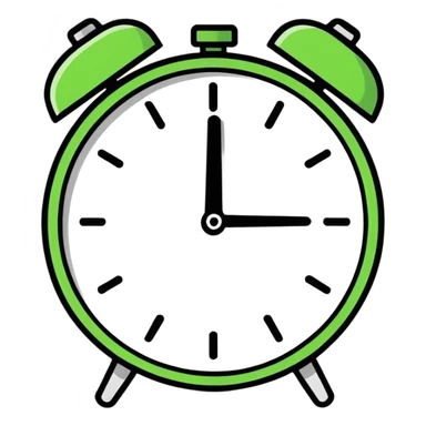 Clock it sticker
