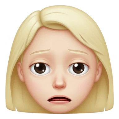 remake the second one but sad more gums sticker