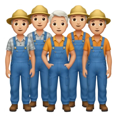 White farmers sticker