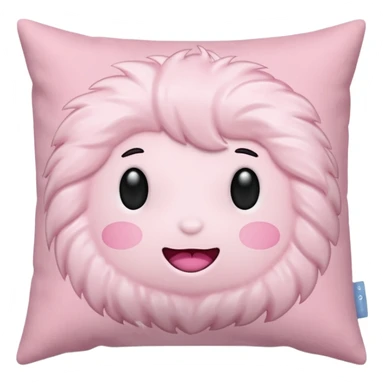 Light pink pillow sticker