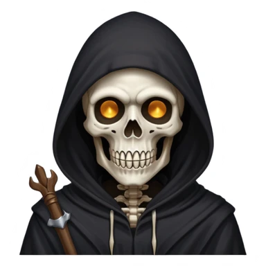 Grim reaper sticker