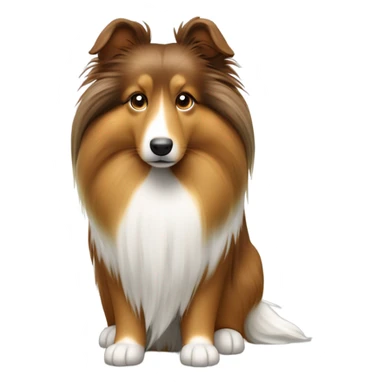 Shetland sheepdog sticker