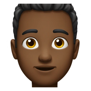 A boy rasing one eyebrow sticker