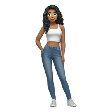 Haerin from New Jeans sticker