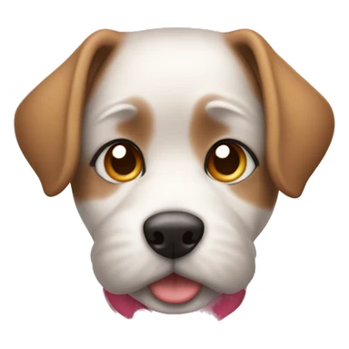 I love you bestie from a dog sticker