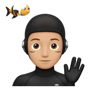 diver wetsuit only wetsuit sticker