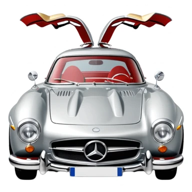 Mercedes 300 sl gullwing  sticker