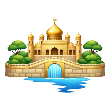 Luxurious royal expensive scenery  sticker