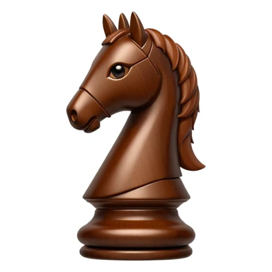 chess knight sticker