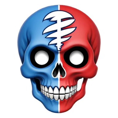 grateful dead steal your face logo sticker