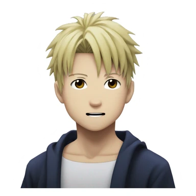 yuji itadori from jujutsu kaisen sticker