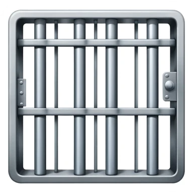 jail cell sticker