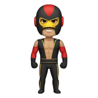 Juan Tecámac Luchador Profesional sticker