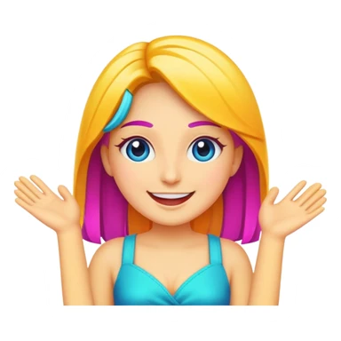 generate wording in "Welcome Sharon!" with delighted color, thanks sticker