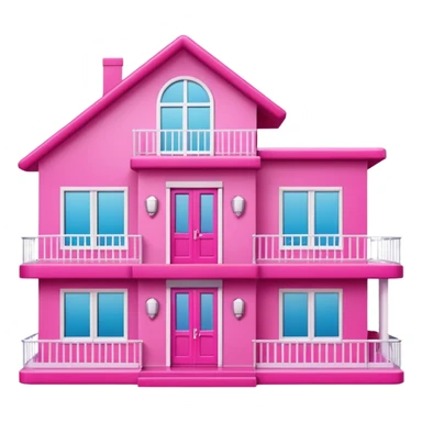 Barbie dream house sticker
