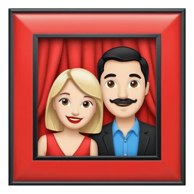 Cute London photo booth  sticker