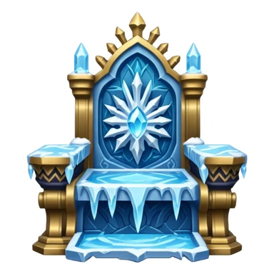 frozen throne sticker