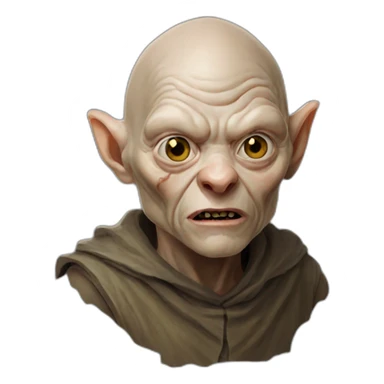 Golum LOTR sticker