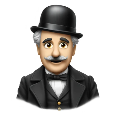  Charlie Chaplin in germany sticker