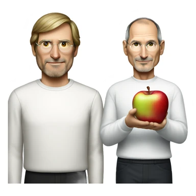 Apple and Steve Jobs sticker