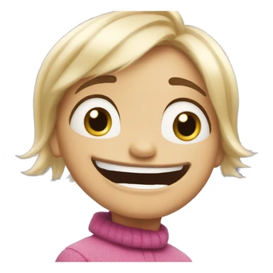 Make the character Joy of inside out sticker