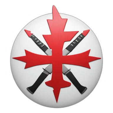 Logo of the punk rock banda The Clash sticker