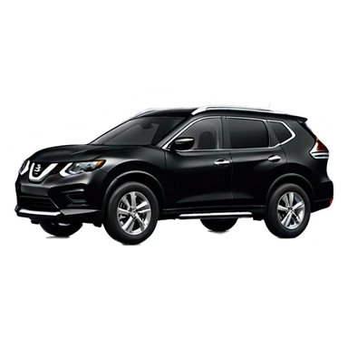 Black 2017 Nissan rogue  sticker