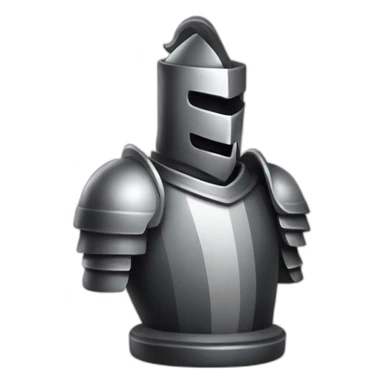 Chess knight sticker