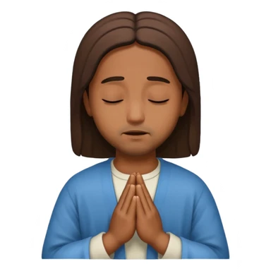 Jesús orando sticker