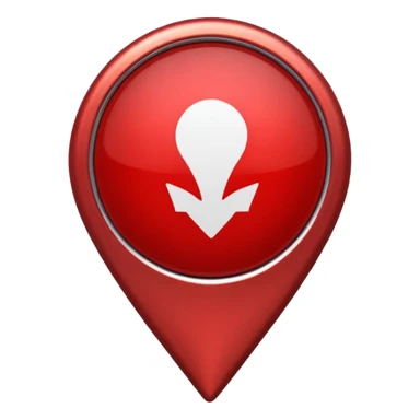 location pin italy sticker