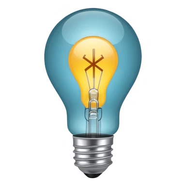 lightbulb with a plus in front of it sticker