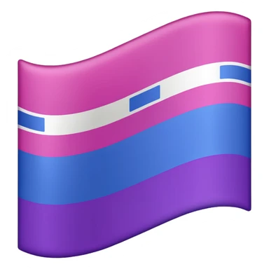 bisexual flag sticker