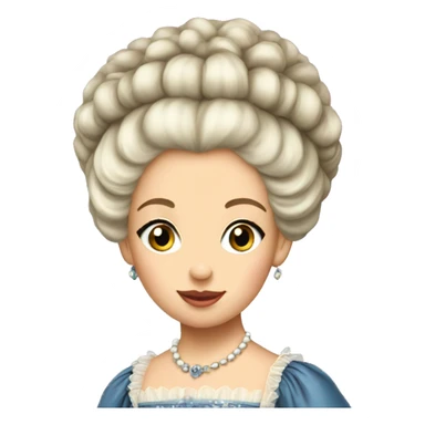 Young Marie Antoinette  sticker