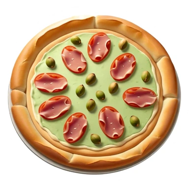 pistachio cream, jambon beurre, pizza sticker