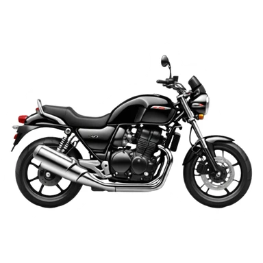 Honda cb1300 super four iPhone style emoji sticker