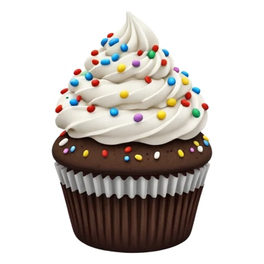 Cookies and cream cupcake sticker