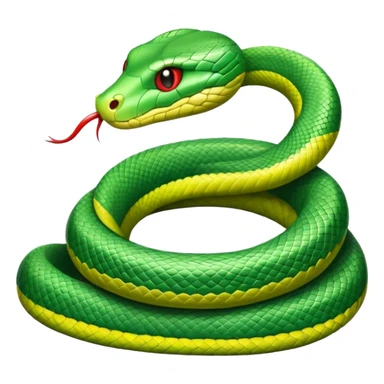 Snake sticker