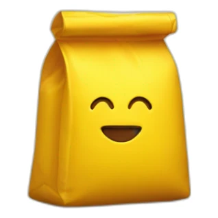 powder chocolate flavor - yellow bag sticker