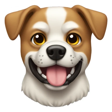 perro musculoso sticker