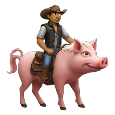 hog rider sticker