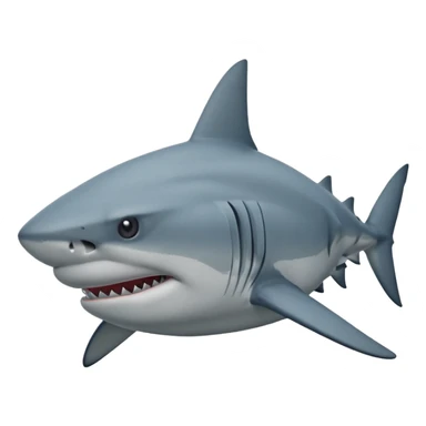 BULL SHARK FACE sticker