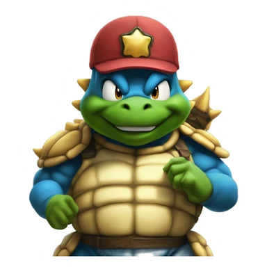 roy koopa with elon muskface sticker