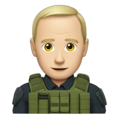 putin swat sticker