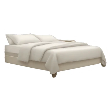 LUXURY BEDROOM WITH WHITE BED SHEETS sticker