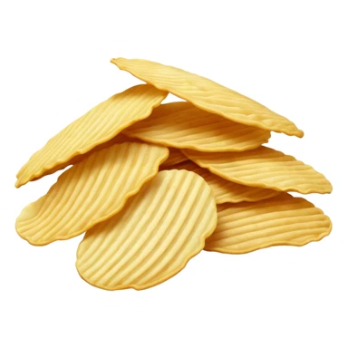 turquoise colored potato chips sticker