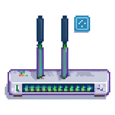 Pixel wifi Signal Bars sticker
