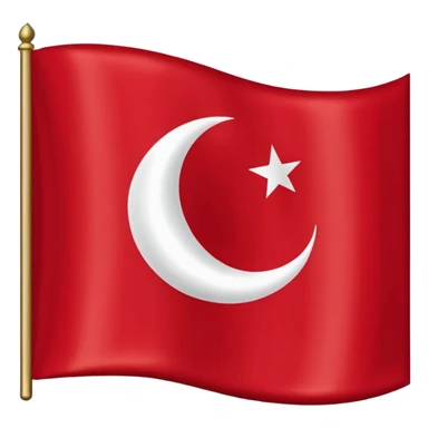 Flag of the Ottoman Empire 1453 sticker
