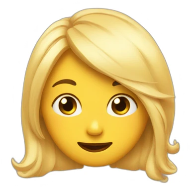 Emoji qui fait des bisous sticker